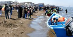اعزام ۳ مسافر درحال غرق شدن در ساحل بابلسر به بیمارستان