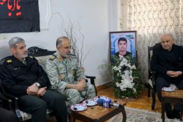 دیدار اعضای شورای تامین مازندران با خانواده شهدای امنیت