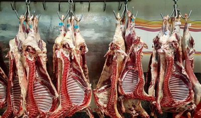 گوشت قرمز در دیگ گرانی