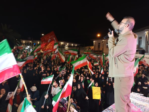 چهل و سومین شب اجتماع مردم انقلابی بابلسر