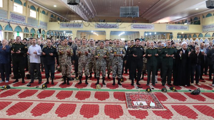 نماز جمعه بابلسر با حضور نیروهای مسلح