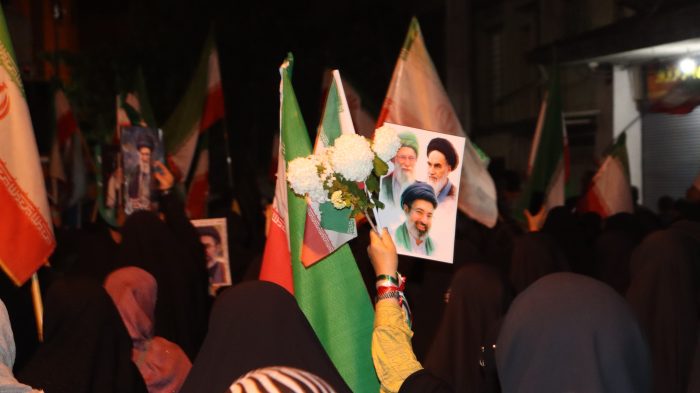 راهپیمایی بابلسری‌ها در پنجاه و هفتمین شب اجتماعات مردمی