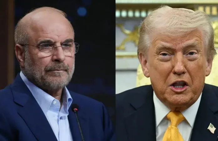 کنایه قالیباف به ترامپ: چه کسی کارت‌هایش تمام شده!