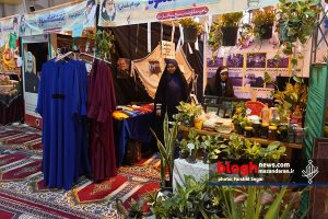 تصاویر/ برپایی نمایشگاه اسوه بسیج در مرکز مازندران