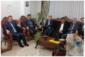 دیدار معاون وزیر جهاد کشاورزی با خانواده دو شهید شهرستان بابلسر